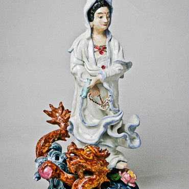 Quan Yin with Dragon